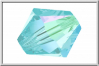 Preciosa� Bicone, 3mm, aqua bohemica, trans., AB, 50 Stk.