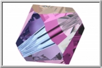 Preciosa� Bicone, 4mm, amethyst, trans., AB2x, 50 Stk.