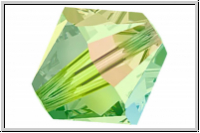 Preciosa� Bicone, 4mm, peridot, trans., AB2x, 50 Stk.