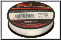 S-LON Fire Beading Thread, F�delgarn, 08 LB, crystal, 50 yd