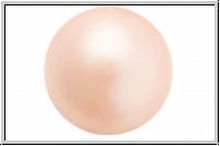 PRECIOSA� Round Pearls MAXIMA, 4mm, peach - pearl effect, 25 Stk.