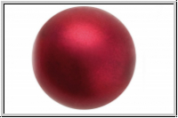 PRECIOSA� Round Pearls MAXIMA, 4mm, bordeaux - pearl effect, 25 Stk.