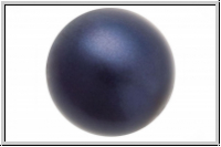 PRECIOSA� Round Pearls MAXIMA, 4mm, blue, dk. - pearl effect, 25 Stk.