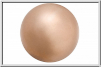 PRECIOSA� Round Pearls MAXIMA, 8mm, bronze - pearl effect, 5 Stk.