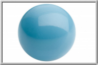 PRECIOSA� Round Pearls MAXIMA, 8mm, blue, aqua - crystal, 5 Stk.
