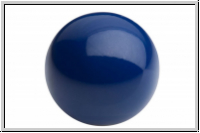 PRECIOSA� Round Pearls MAXIMA, 8mm, blue, navy - crystal, 5 Stk.