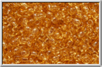 PR-11-10020, PRECIOSA Rocailles, 11/0, gold, lt., trans., 20g