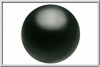PRECIOSA� Round Pearls MAXIMA, 8mm, black, magic - crystal, 5 Stk.