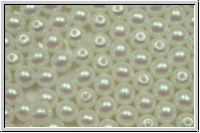 B�hm. Glaswachsperlen, 4mm, cloud, pearl shell, 50 Stk.