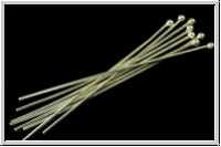 Kopfstifte "Kugel", 55/0,8mm, silberfb., 925er Silber, 1 Stk.