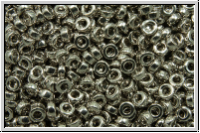 MSP-0194, MIYUKI Spacers, 2,2x1mm, palladium, met., plated, 1g (Kleinere Menge!)