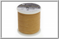 MIYUKI Beading Thread, F�delgarn, gold, 1 Spule