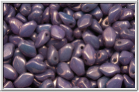Gekko�-Beads, 3x5mm, white, op., vega luster, 50 Stk.