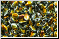 Gekko�-Beads, 3x5mm, black, op., full marea, 50 Stk.