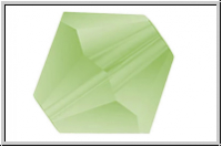 Preciosa� Bicone, 4mm, peridot, trans., matt, 50 Stk.