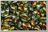 RZ-00030-28001, RIZO Perlen, crystal, trans., half marea, 10 g