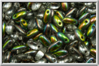 RZ-00030-28101, RIZO Perlen, crystal, trans., half vitrail, 10 g