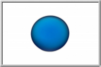 Cabochon, LUNASOFT, 18mm, aqua, 1 Stk.