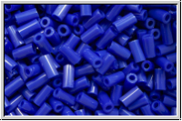 TBU-1-0048, TOHO Bugle 1", 3mm, blue, navy. op., 10g