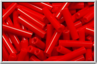 TBU-3-0045a, TOHO Bugle 3", 9mm, red, cherry, op., 10g