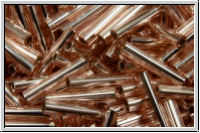 TBU-3-0031, TOHO Bugle 3", 9mm, rosaline, trans., silver-ld., 10g