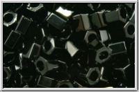 TH-08-0049, TOHO Hexagon, 08/0, black, op., 10g
