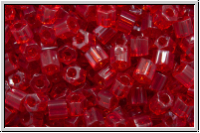 TH-11-0005c, TOHO Hexagon, 11/0, ruby, trans., 10g