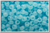 R-11-1143, TOHO Rocailles, 11/0, blue, lt., translucent, 10g