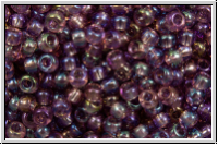 PR-11-21010, PRECIOSA Rocailles, 11/0, amethyst, pale, trans., AB, 20g