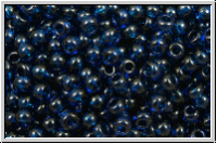PR-11-60100, PRECIOSA Rocailles, 11/0, blue, capri, dk., trans., 20g