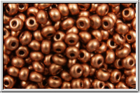 PR-11-01770, PRECIOSA Rocailles, 11/0, copper, met., satin, 20g