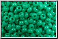 PR-11-16358, PRECIOSA Rocailles, 11/0, white, op., terra turquoise, luster, 20g