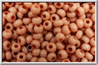 PR-11-07331, PRECIOSA Rocailles, 11/0, white, op., terra rose, 20g