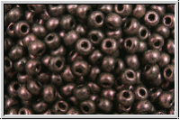 b�hm. Rocailles, 11/0, black, op., purple, met. antique, 10g