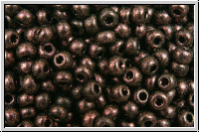 b�hm. Rocailles, 11/0, black, op., dk. violet, met. antique, 10g