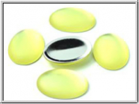 Cabochon, LUNASOFT, 25x18mm, lime, 1 Stk.