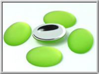 Cabochon, LUNASOFT, 25x18mm, apple, 1 Stk.