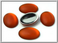 Cabochon, LUNASOFT, 25x18mm, topaz, 1 Stk.
