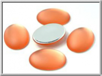 Cabochon, LUNASOFT, 25x18mm, peach, 1 Stk.