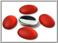 Cabochon, LUNASOFT, 25x18mm, siam, 1 Stk.