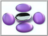 Cabochon, LUNASOFT, 25x18mm, mauve, 1 Stk.