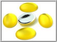 Cabochon, LUNASOFT, 25x18mm, sunflower, 1 Stk.