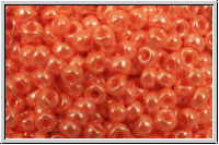 RR-11-0424, MIYUKI Rocailles, 11/0, orange, burned, op., luster, 10g