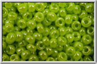 RR-11-0439, MIYUKI Rocailles, 11/0, green, lime, op., luster, 10g
