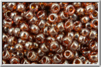 RR-11-0327, MIYUKI Rocailles, 11/0, topaz, trans., luster, 10g