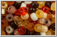 RR-08-Mix-b04, MIYUKI Rocailles, 08/0, Mix "Wheatberry", 10g