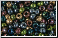 RR-08-Mix-b23, MIYUKI Rocailles, 08/0, Mix "Heavy Metals", 10g