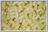 MBU-1-2021, MIYUKI Bugles, Nr. 1 (3mm), cream, op., matte, 10 g