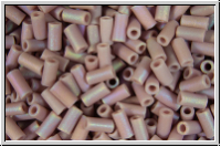 MBU-1-0410fr, MIYUKI Bugles, Nr. 1 (3mm), lavender, dusky, op., matte, AB, 10 g