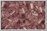 MBU-1-0142, MIYUKI Bugles, Nr. 1 (3mm), amethyst, trans., 10 g